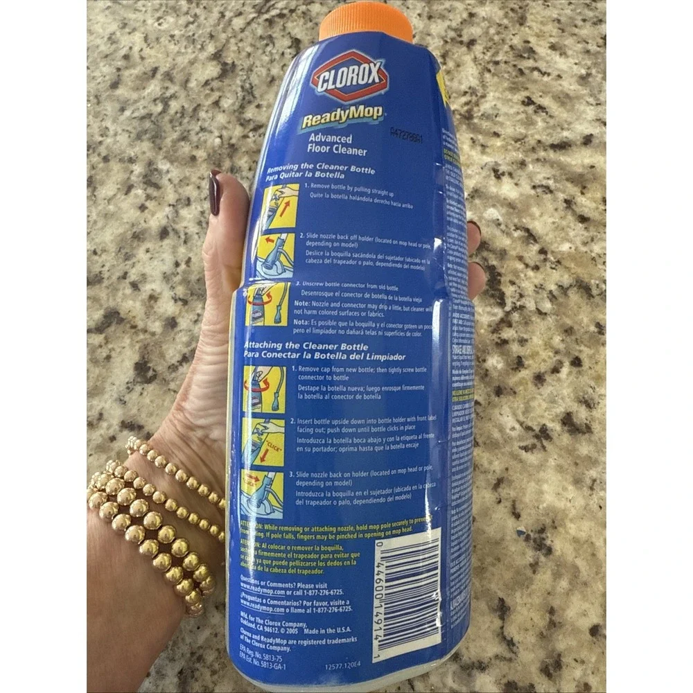 Clorox Ready Mop ( Orange Energy) Advanced Floor Cleaner  24oz Discontinued 4813